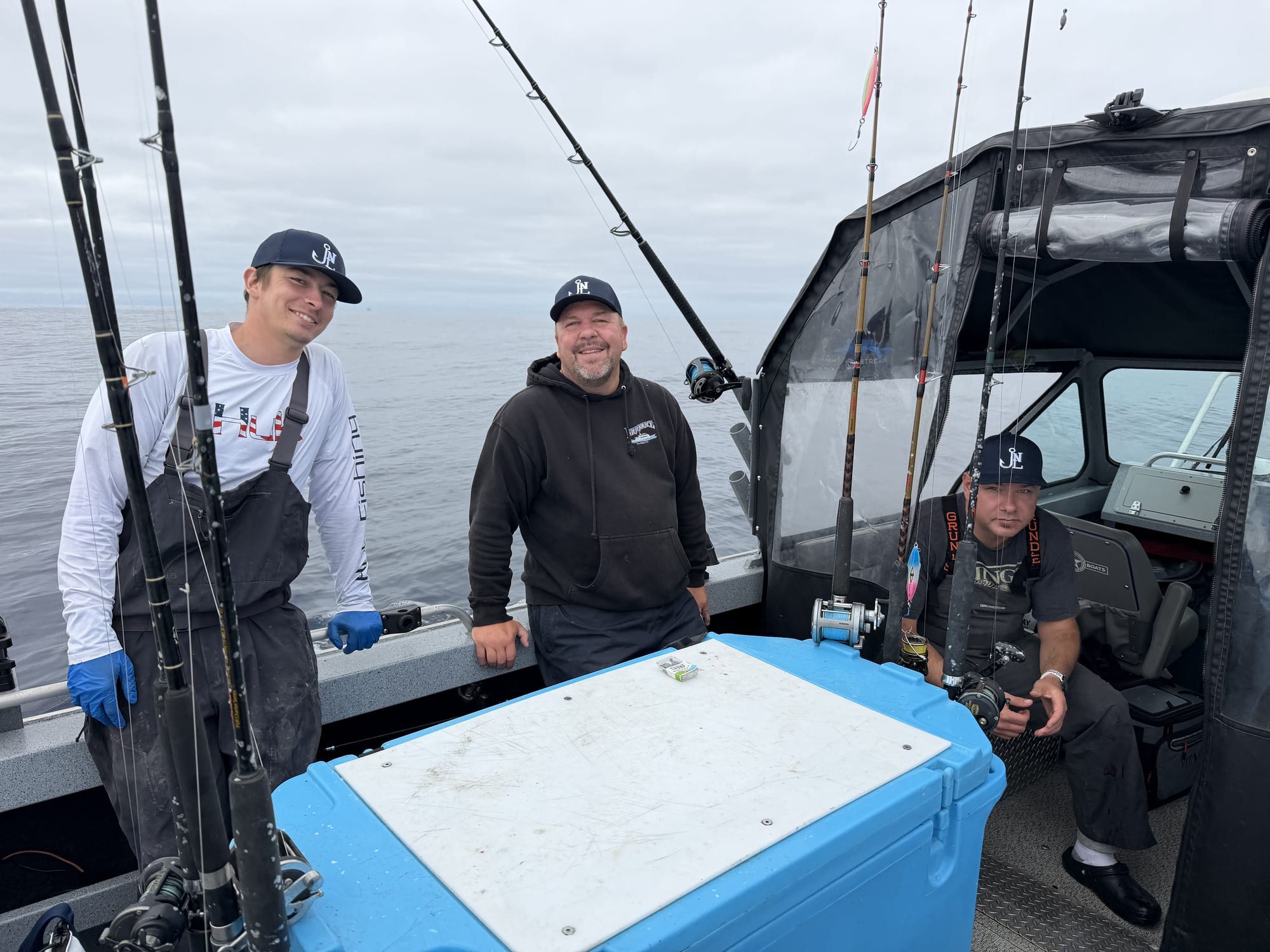 The full crew on deck